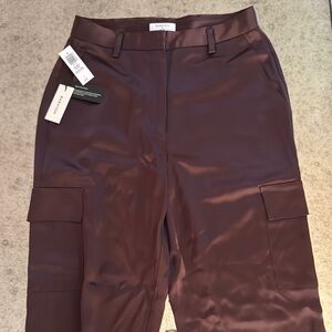 Aritzia Babaton Refined Cargo Pants in Coffee Bean